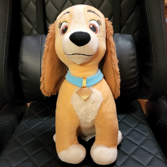 Disney Toys Lady Plush Stuffed Toy Dog From Disneys Lady And The
